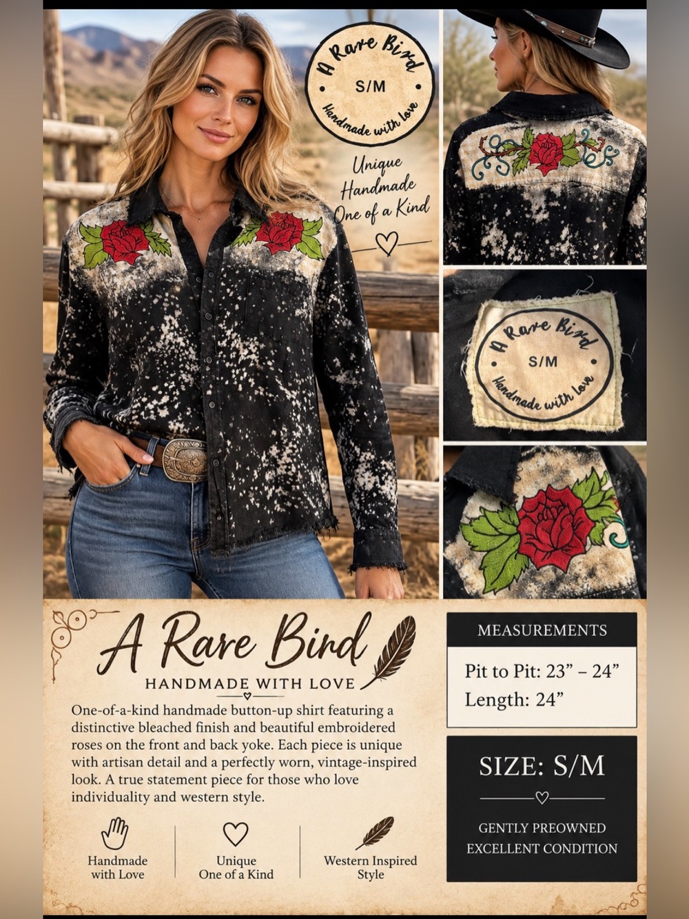 A Rare Bird button down blouse